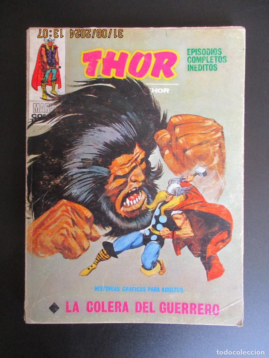 C&oacute;mics: THOR (1970, VERTICE) 22 &middot; 1972 &middot; LA COLERA DEL GUERRERO - Foto 1