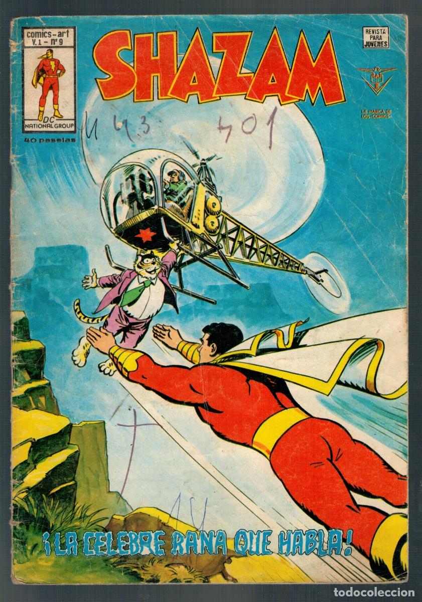 C&oacute;mics: SHAZAM. LOTE DE 9 N&Uacute;MEROS (DE 16) V&Eacute;RTICE 1978. LEER - Foto 4