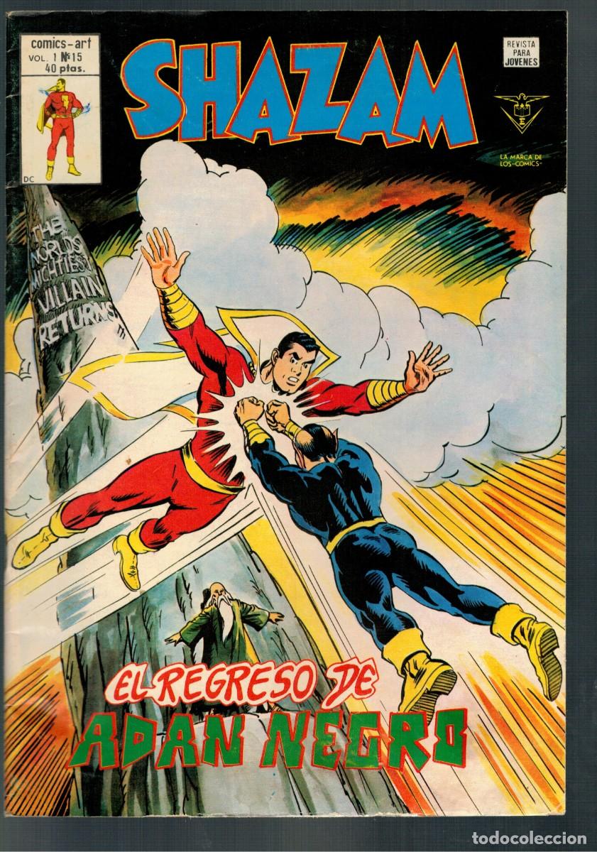 C&oacute;mics: SHAZAM. LOTE DE 9 N&Uacute;MEROS (DE 16) V&Eacute;RTICE 1978. LEER - Foto 5