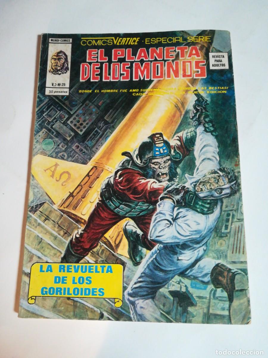 C&oacute;mics: El Planeta de los monos, Vol. 2 N&deg;28, Ediciones V&eacute;rtice - Foto 1
