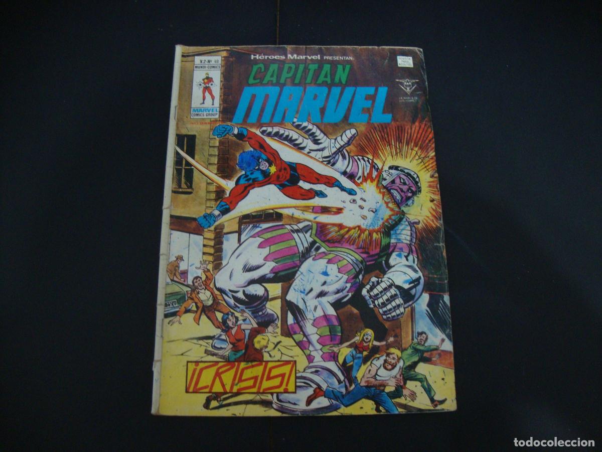 C&oacute;mics: CAPITAN MARVEL V 2 N&ordm; 49 VERTICE - Foto 1