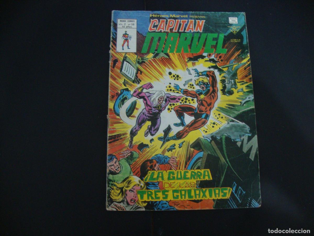 C&oacute;mics: CAPITAN MARVEL V 2 N&ordm; 56 VERTICE - Foto 1