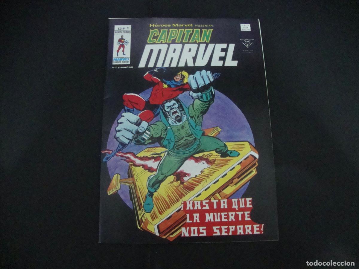 C&oacute;mics: CAPITAN MARVEL V 2 N&ordm; 51 VERTICE - Foto 1