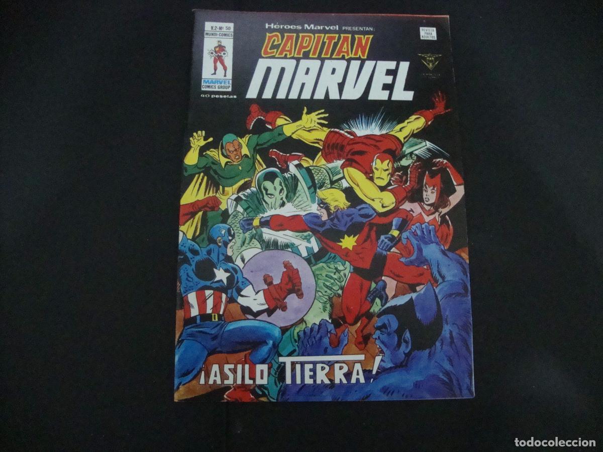 C&oacute;mics: CAPITAN MARVEL V 2 N&ordm; 50 VERTICE - Foto 1