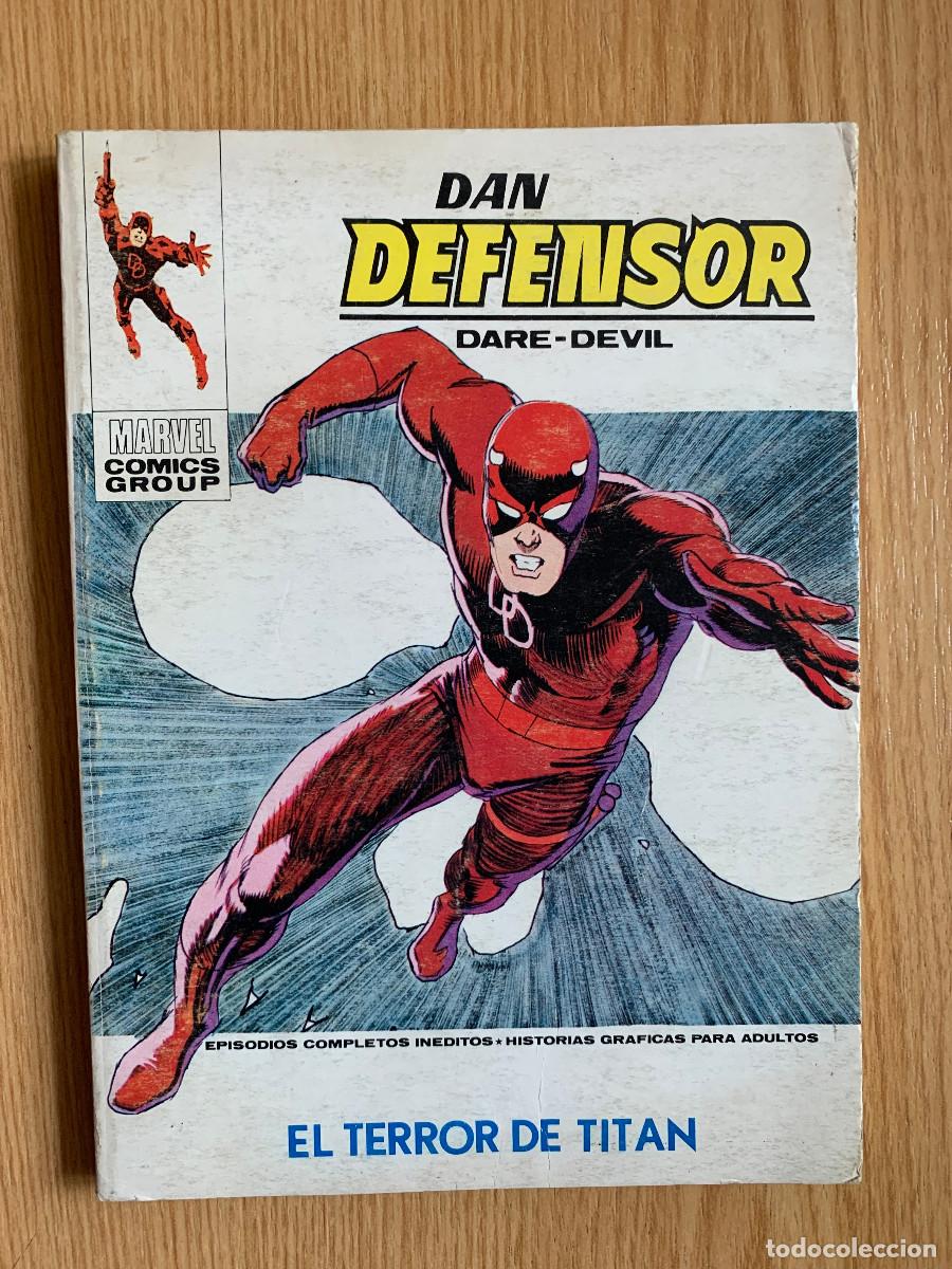 C&oacute;mics: Dan Defensor n&ordm; 47: El Terror de Tit&aacute;n - Daredevil - R2 Muy Buen Estado - Foto 1