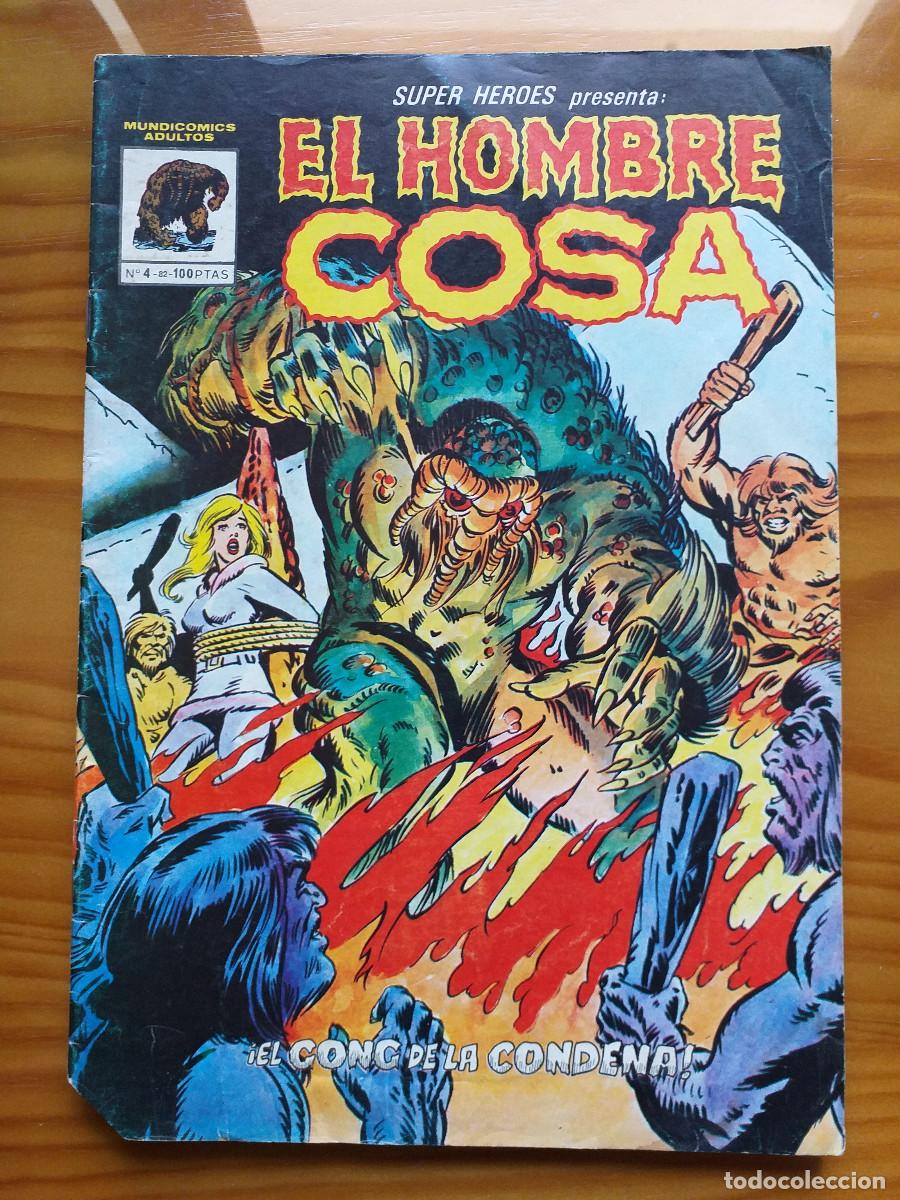 C&oacute;mics: SUPER HEROES PRESENTA - N&ordm; 4 -EL HOMBRE COSA - VERTICE 1981 - Foto 1