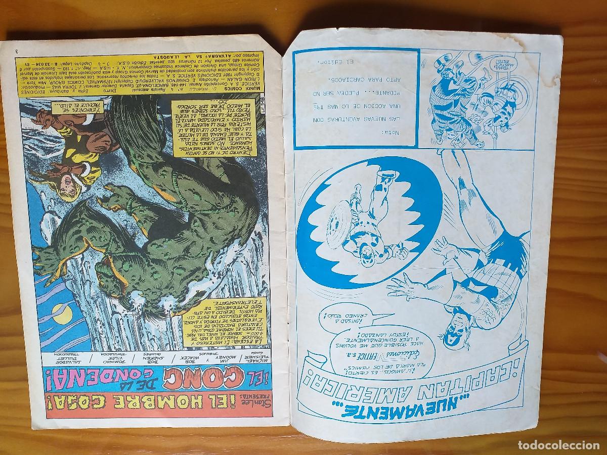 C&oacute;mics: SUPER HEROES PRESENTA - N&ordm; 4 -EL HOMBRE COSA - VERTICE 1981 - Foto 5
