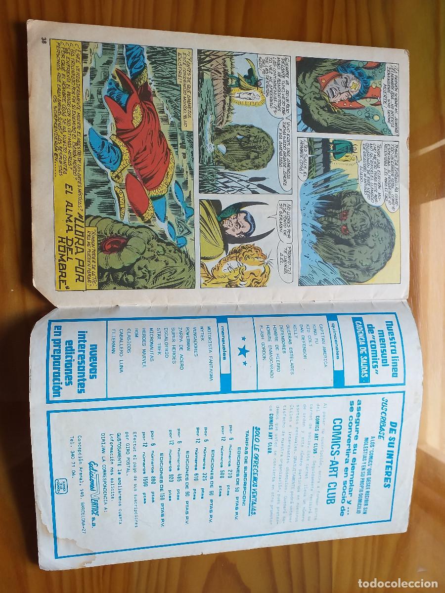 C&oacute;mics: SUPER HEROES PRESENTA - N&ordm; 4 -EL HOMBRE COSA - VERTICE 1981 - Foto 6