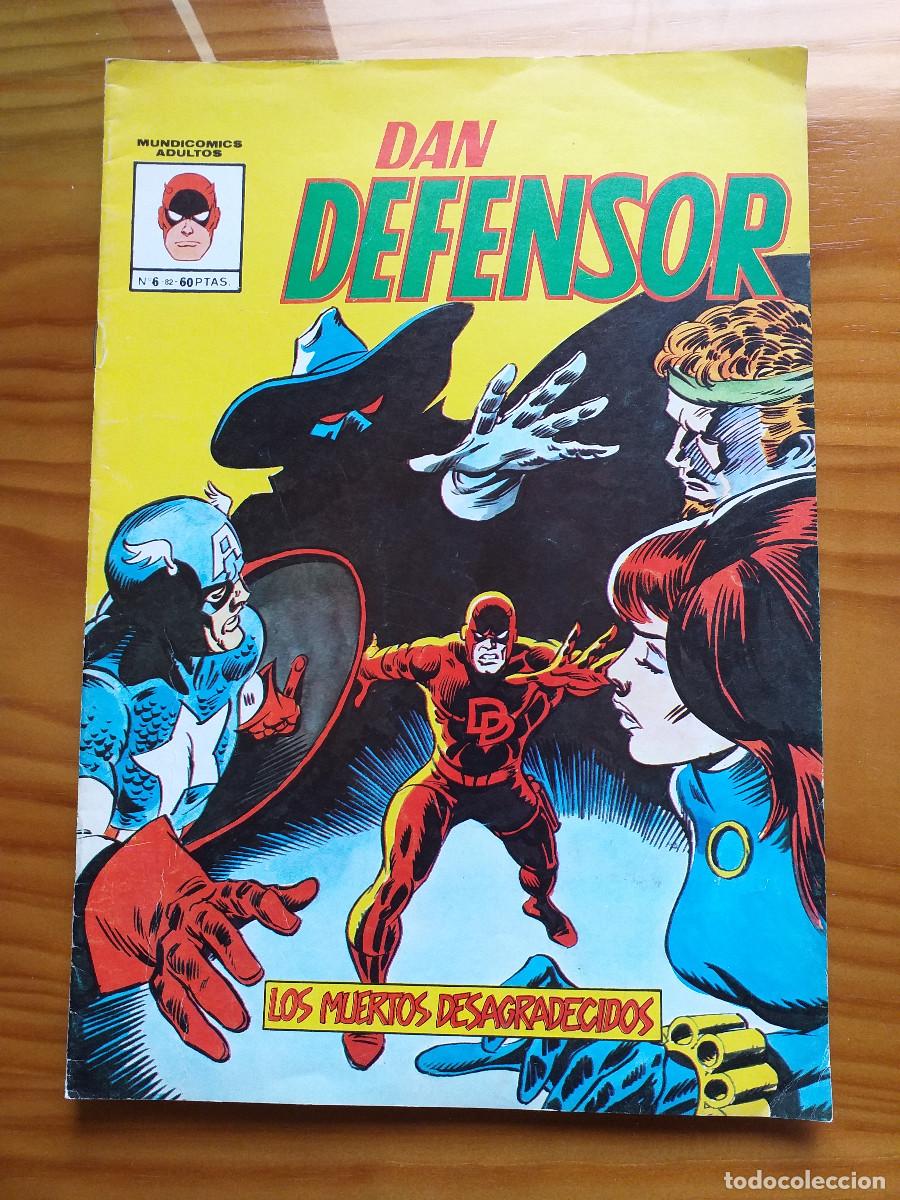 C&oacute;mics: DAN DEFENSOR - N&ordm; 6 - Los muertos desagradecidos - VERTICE 1982 - Foto 1