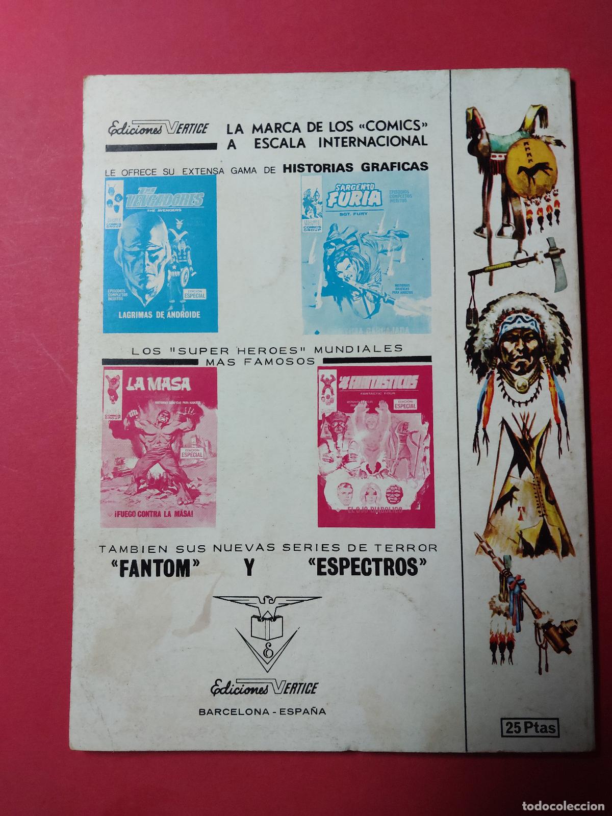 C&oacute;mics: Rin-Tin-Tin N&ordm; 15 Ediciones vertice 1971 C-B - Foto 2