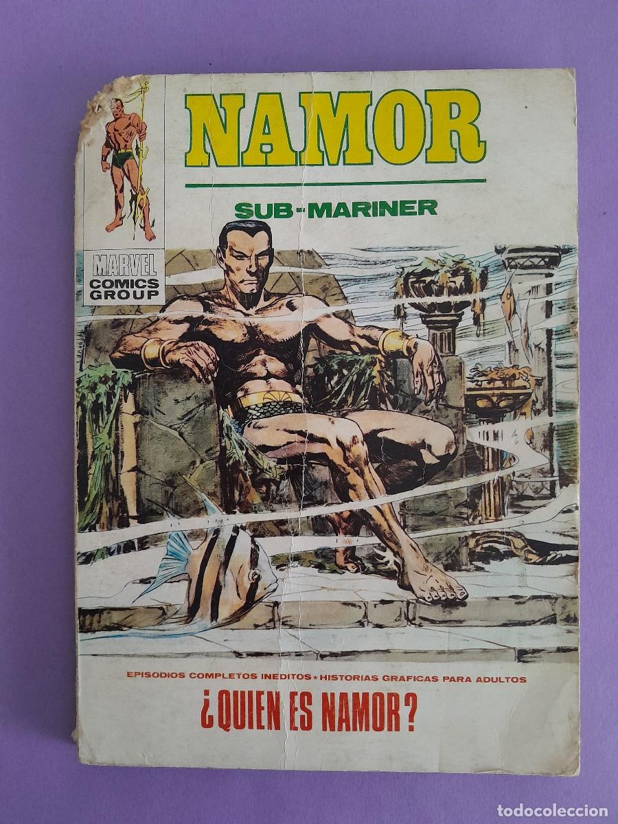 C&oacute;mics: COMIC MARVEL NAMOR SUB MARINER N&ordm; 25 VOLUMEN 1 EDICIONES VERTICE 1972 - Foto 1