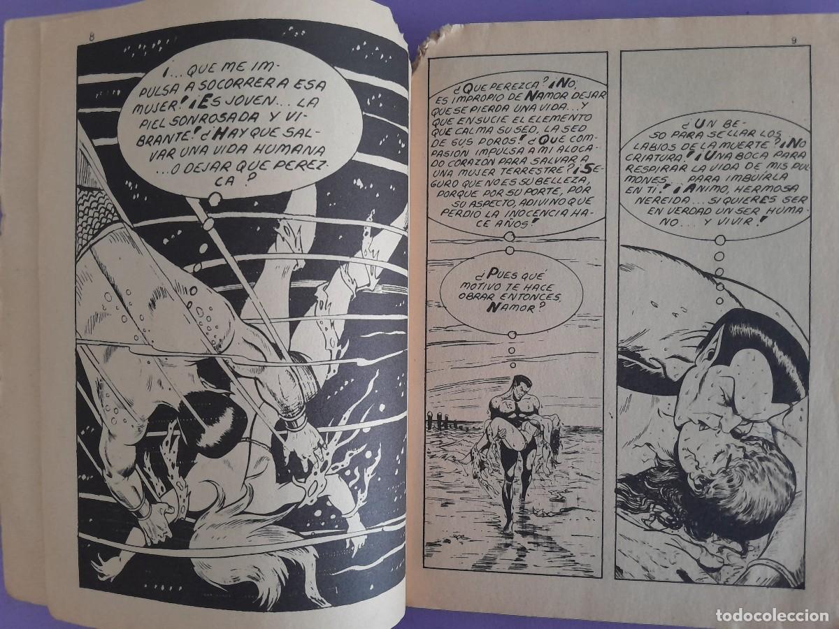 C&oacute;mics: COMIC MARVEL NAMOR SUB MARINER N&ordm; 25 VOLUMEN 1 EDICIONES VERTICE 1972 - Foto 4