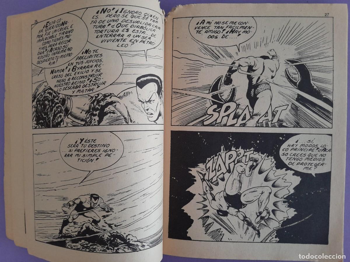 C&oacute;mics: COMIC MARVEL NAMOR SUB MARINER N&ordm; 25 VOLUMEN 1 EDICIONES VERTICE 1972 - Foto 5