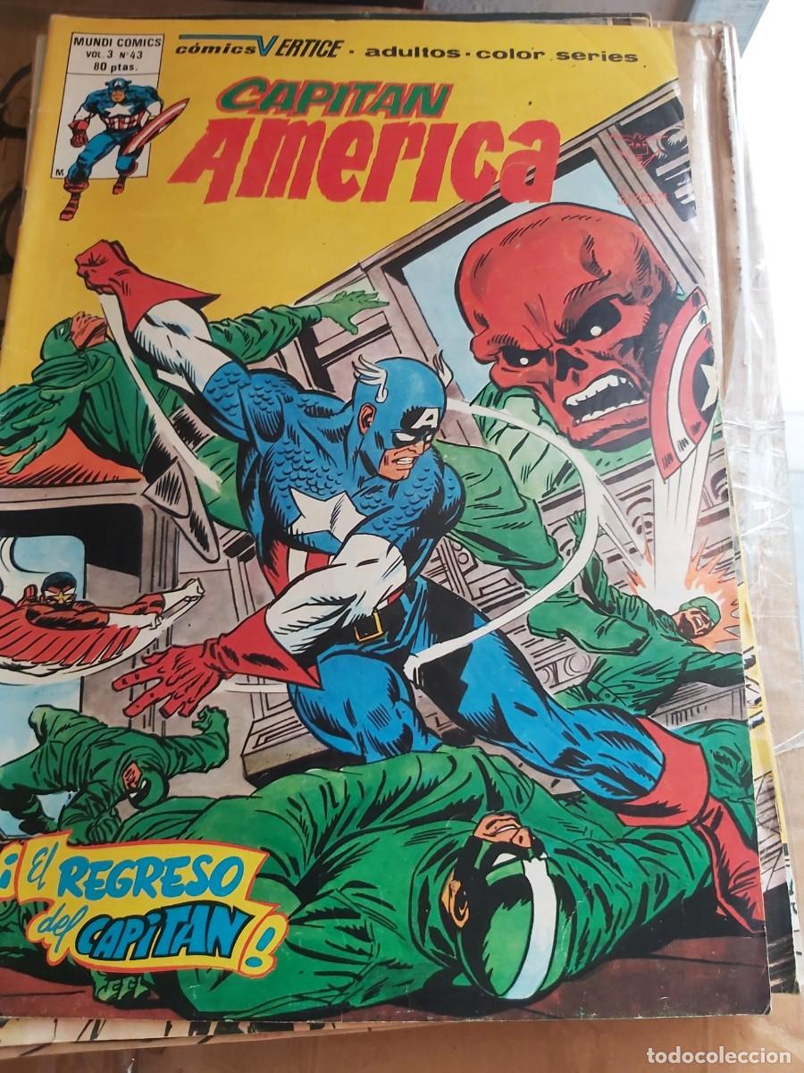 C&oacute;mics: CAPIT&Aacute;N AM&Eacute;RICA: COMICS V&Eacute;RTICE N&ordm; 43 COLOR - Foto 1