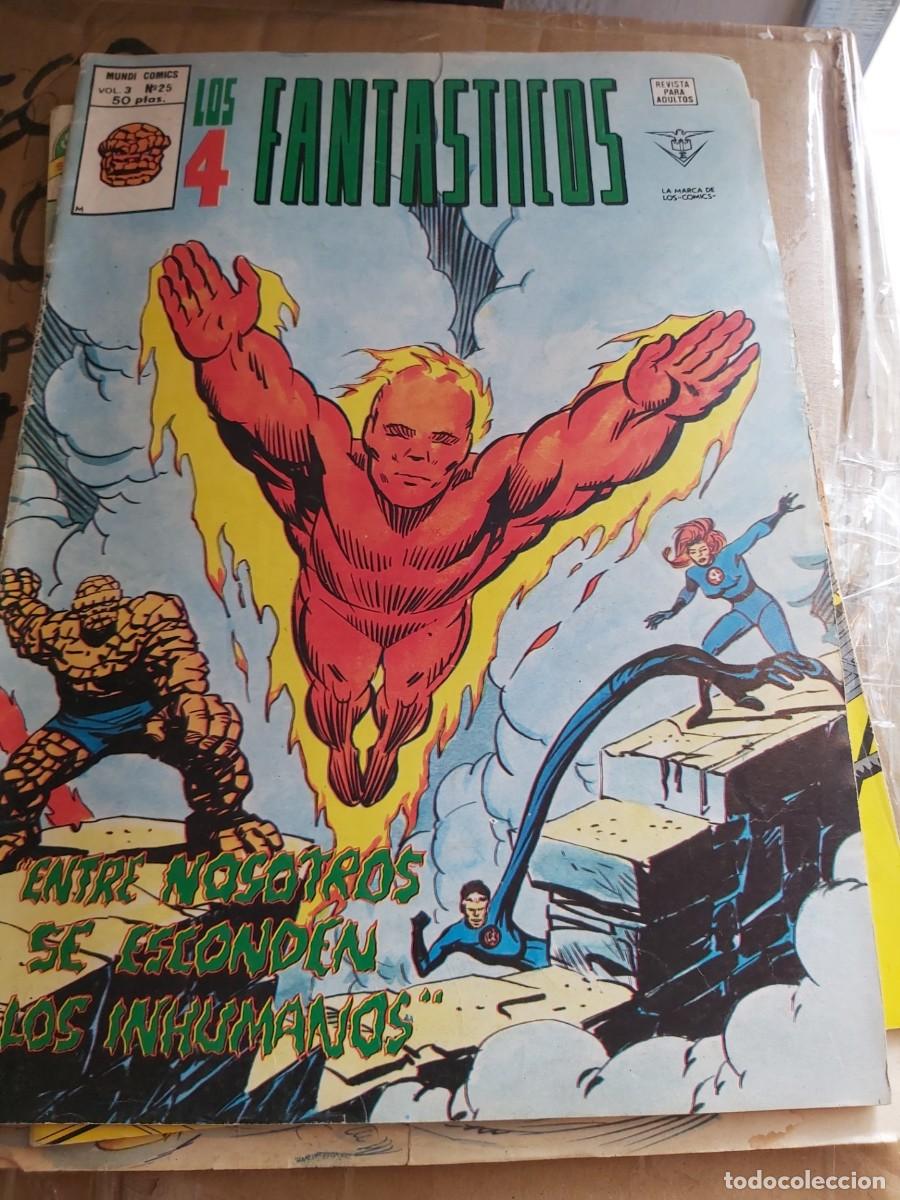 C&oacute;mics: LOS 4 FANT&Aacute;STICOS: COMIC V&Eacute;RTICE VOL 3 N&ordm; 25 - Foto 1