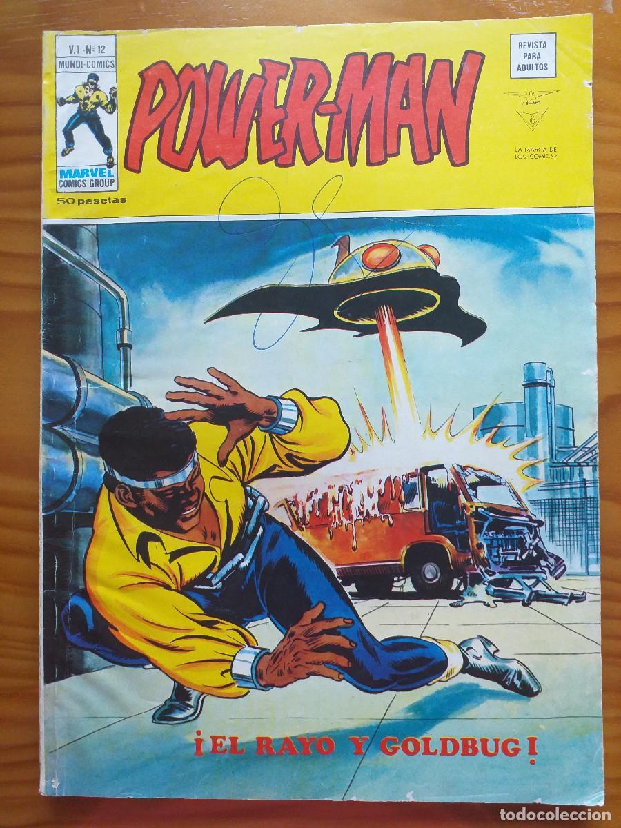 C&oacute;mics: POWER-MAN - N&ordm; 12 - &iexcl; &iexcl;El rayo y Goldbug! ! - VERTICE 1977 - Foto 1