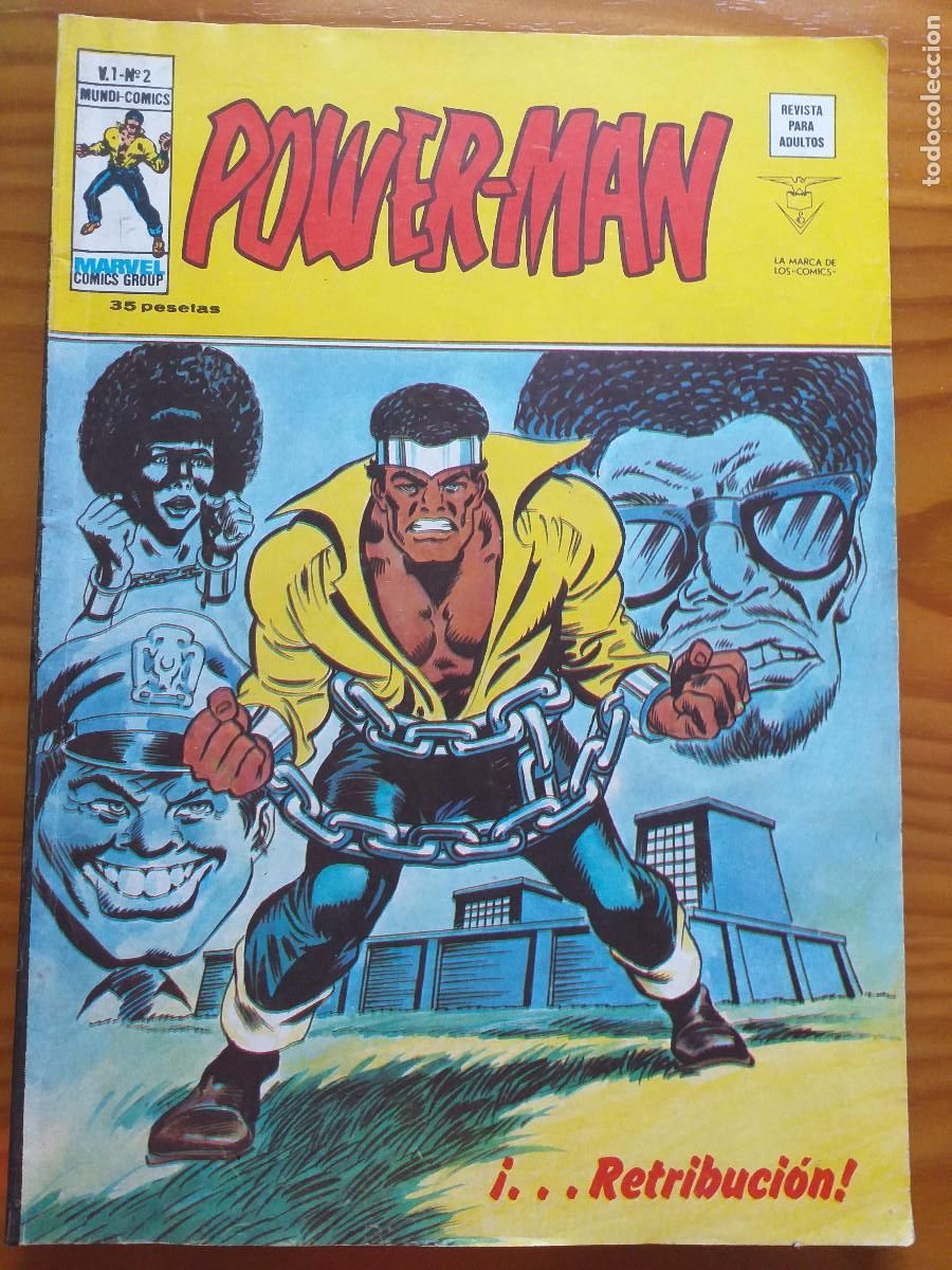 C&oacute;mics: POWER-MAN - N&ordm; 2 - &iexcl; Retribuci&oacute;n ! - VERTICE 1977 - Foto 1