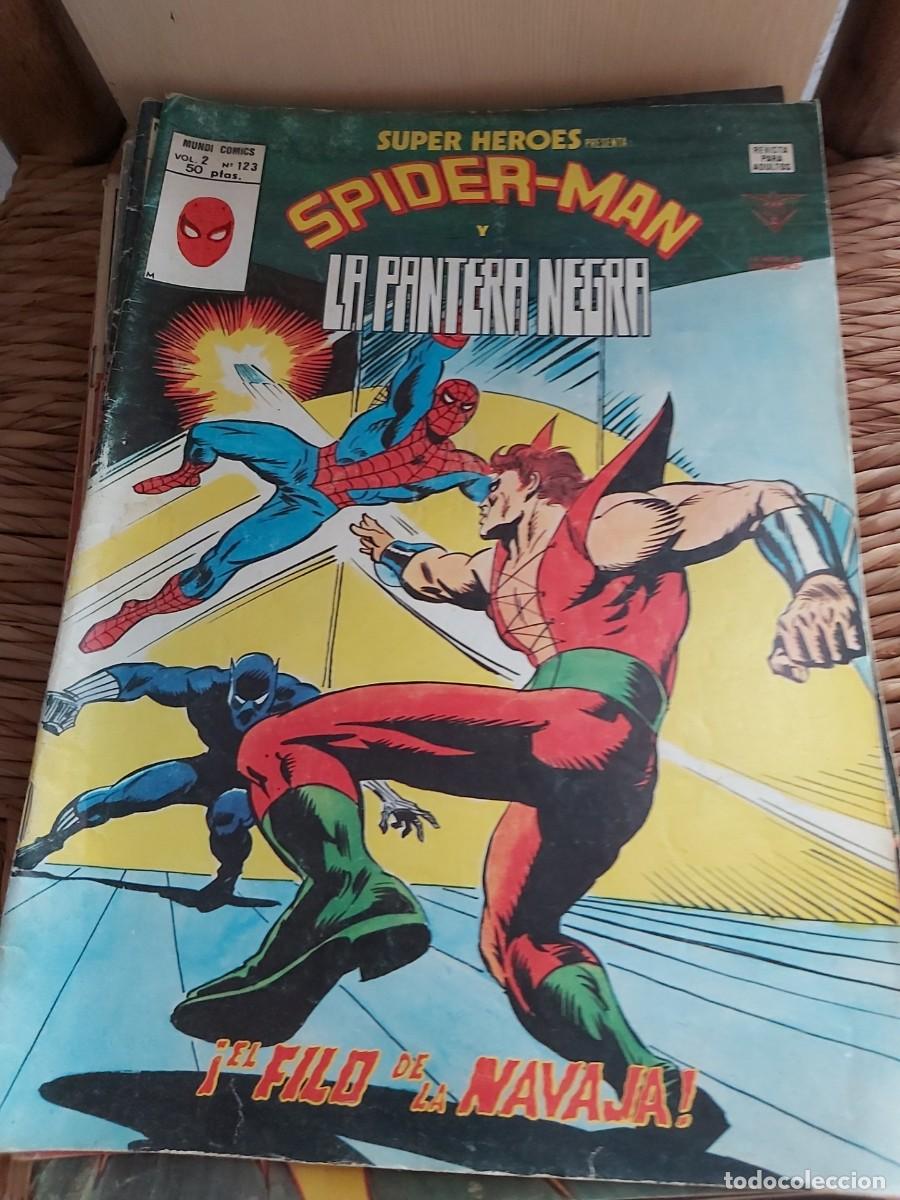 C&oacute;mics: SPIDERMAN Y LA PANTERA NEGRA. VOL 2 N&ordm; 123 COMICS V&Eacute;RTICE - Foto 1