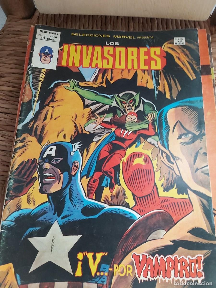 C&oacute;mics: LOS INVASORES VOL 1 N&ordm; 50. COMICS V&Eacute;RTICE - Foto 1