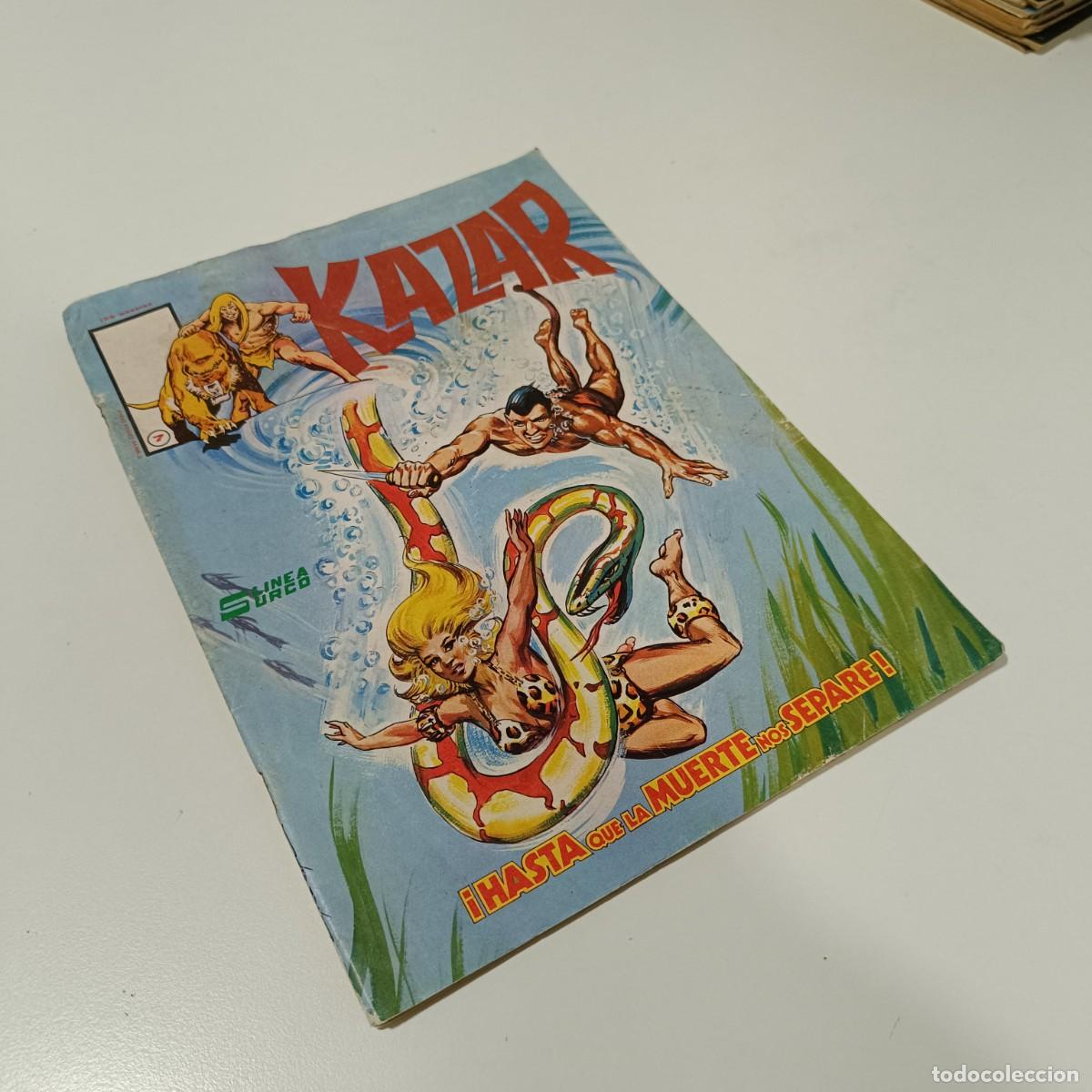 C&oacute;mics: KAZAR NUMERO 7 VERTICE SURCO con humedad - Foto 1