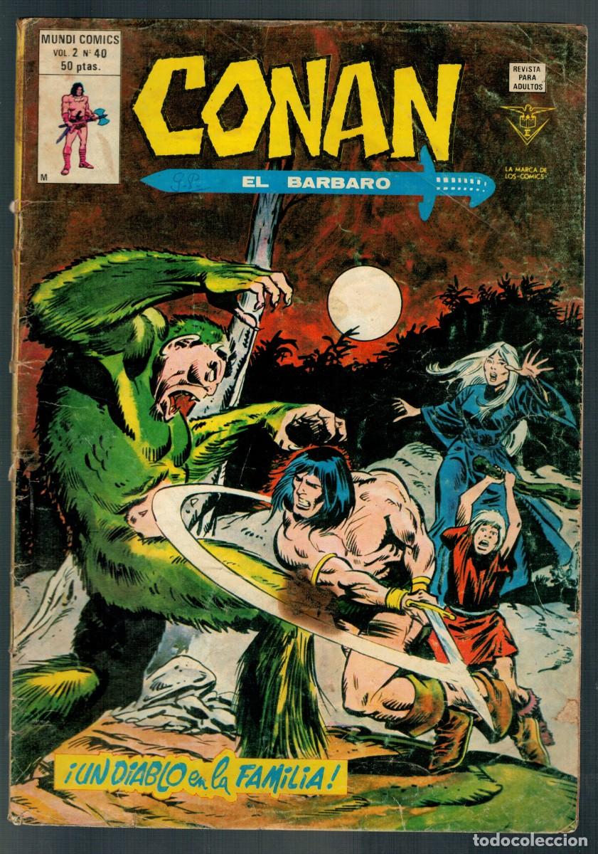 C&oacute;mics: CONAN EL BARBARO VOL.2 LOTE DE 26 N&Uacute;MEROS. V&Eacute;RTICE. - Foto 14