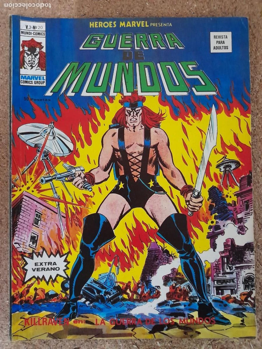 C&oacute;mics: Heroes Marvel 22.Vol.2.Guerra De Mundos.Vertice - Foto 1