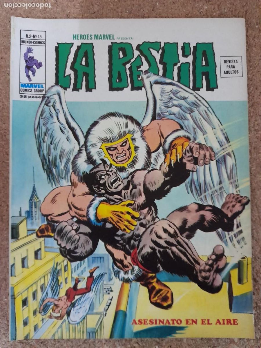 C&oacute;mics: Heroes Marvel 15.Vol.2.La Bestia.Vertice - Foto 1
