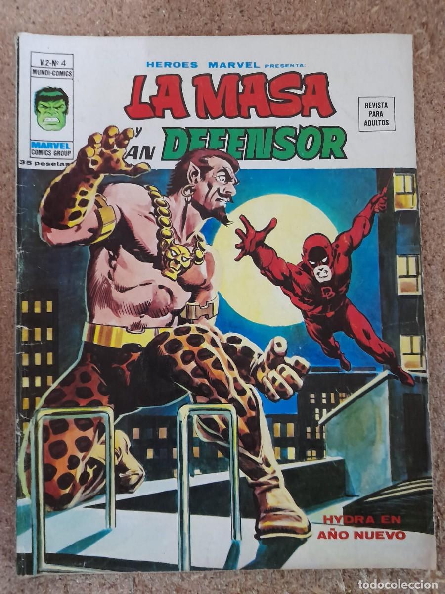 C&oacute;mics: Heroes Marvel 4.Vol.2.La Masa y Dan Defensor.Vertice - Foto 1