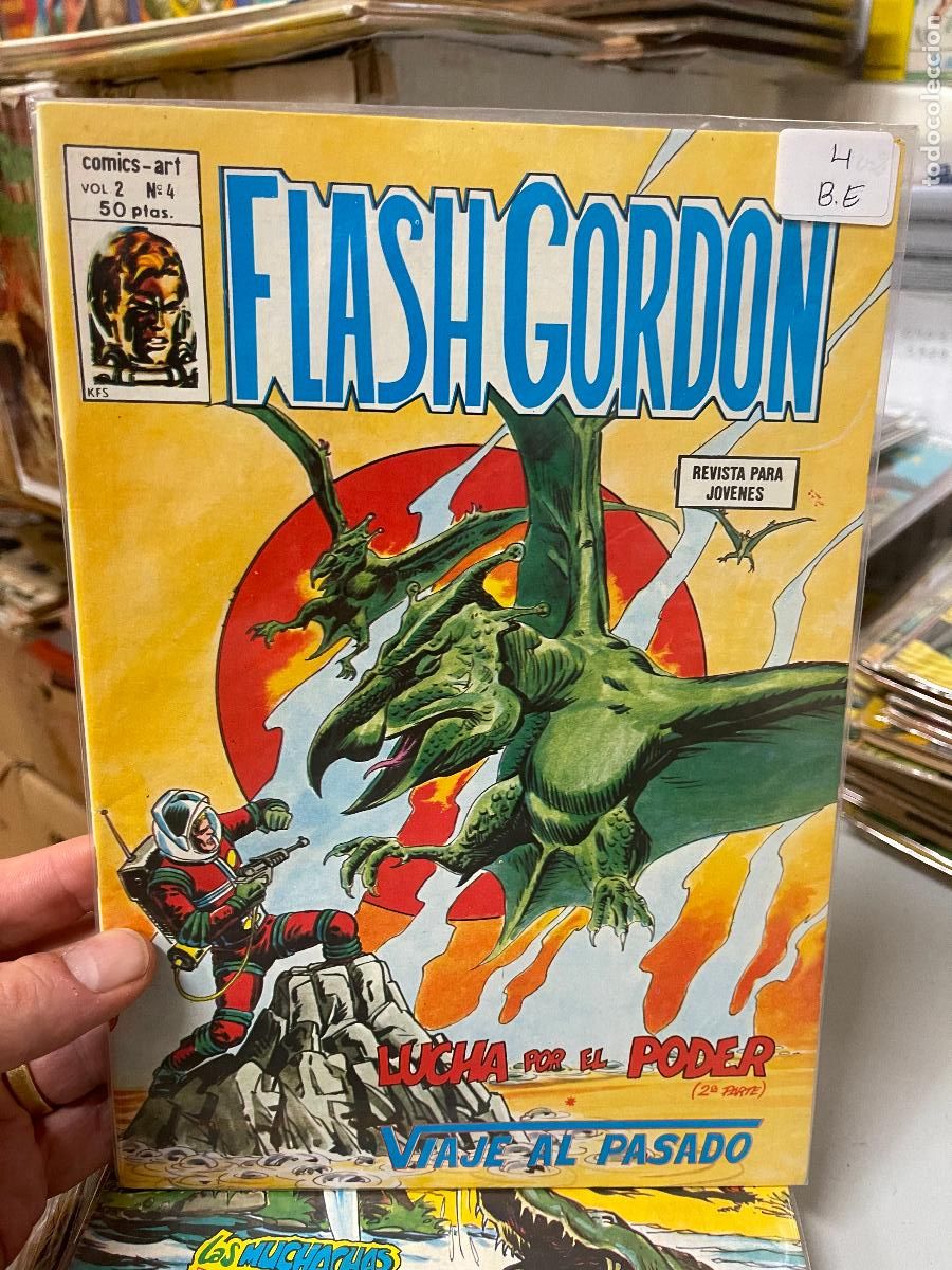 C&oacute;mics: FLASH GORDON VOLUMEN 2 EDICIONES VERTICE NUMERO 4 BUEN ESTADO - Foto 1