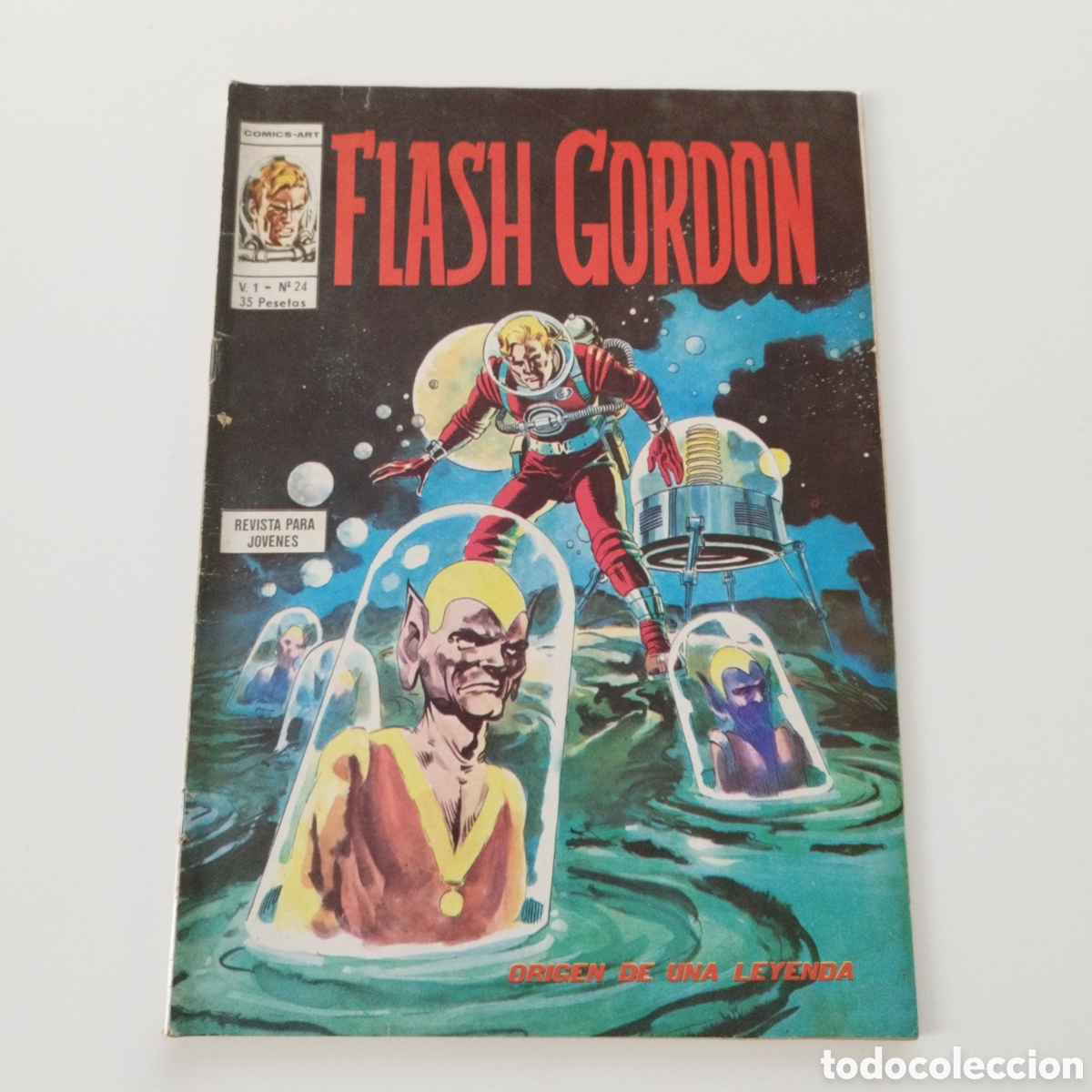 C&oacute;mics: FLASH GORDON / VOL 1 / # 24 / EDICIONES V&Eacute;RTICE / 1974 - Foto 1