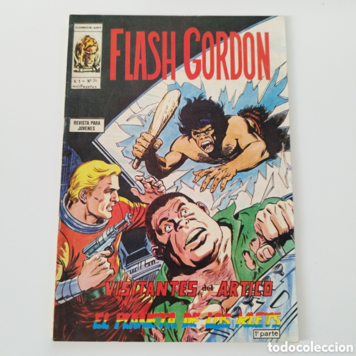 C&oacute;mics: FLASH GORDON / VOL 1 / # 34 / EDICIONES V&Eacute;RTICE / 1974 - Foto 1