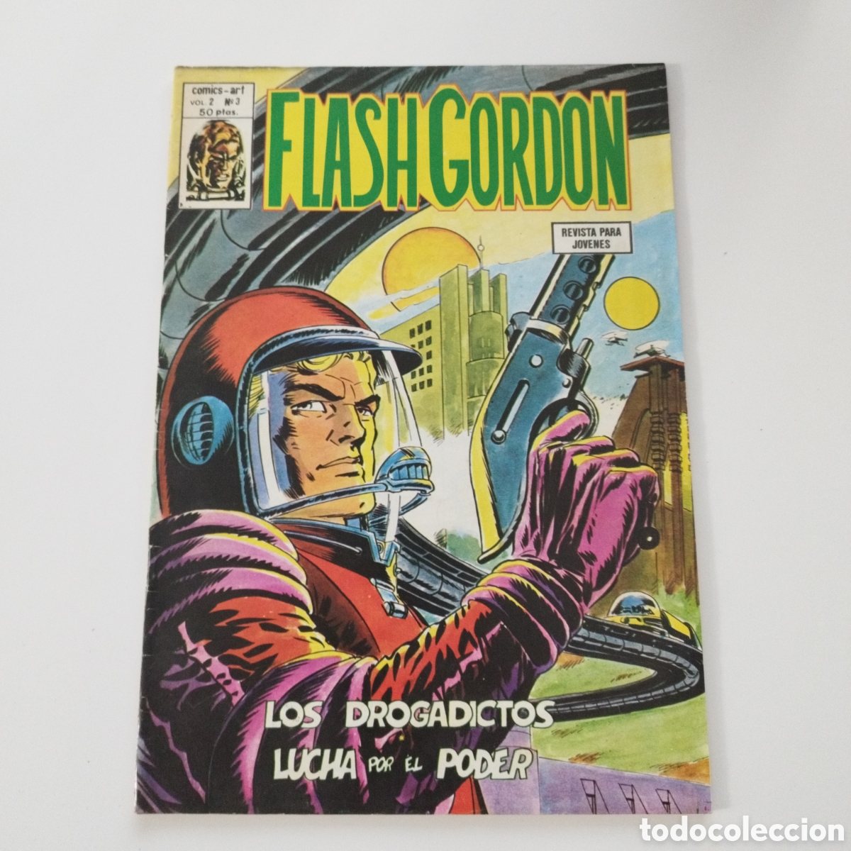 C&oacute;mics: FLASH GORDON / VOL 2 / # 3 / EDICIONES V&Eacute;RTICE / 1974 - Foto 1