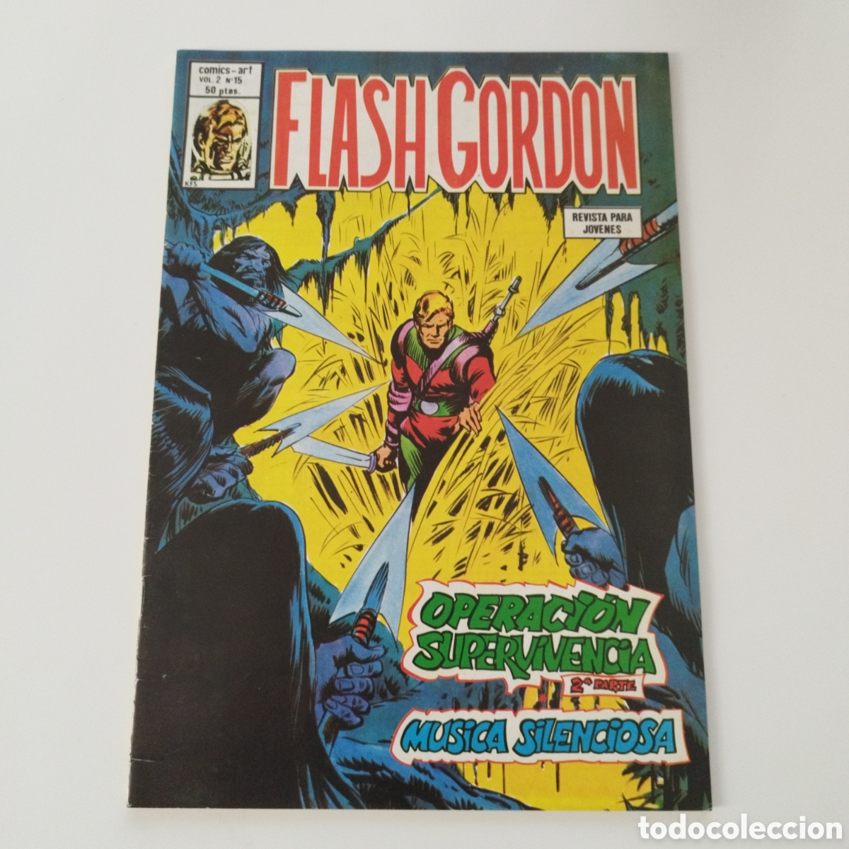 C&oacute;mics: FLASH GORDON / VOL 2 / # 15 / EDICIONES V&Eacute;RTICE / 1974 - Foto 1