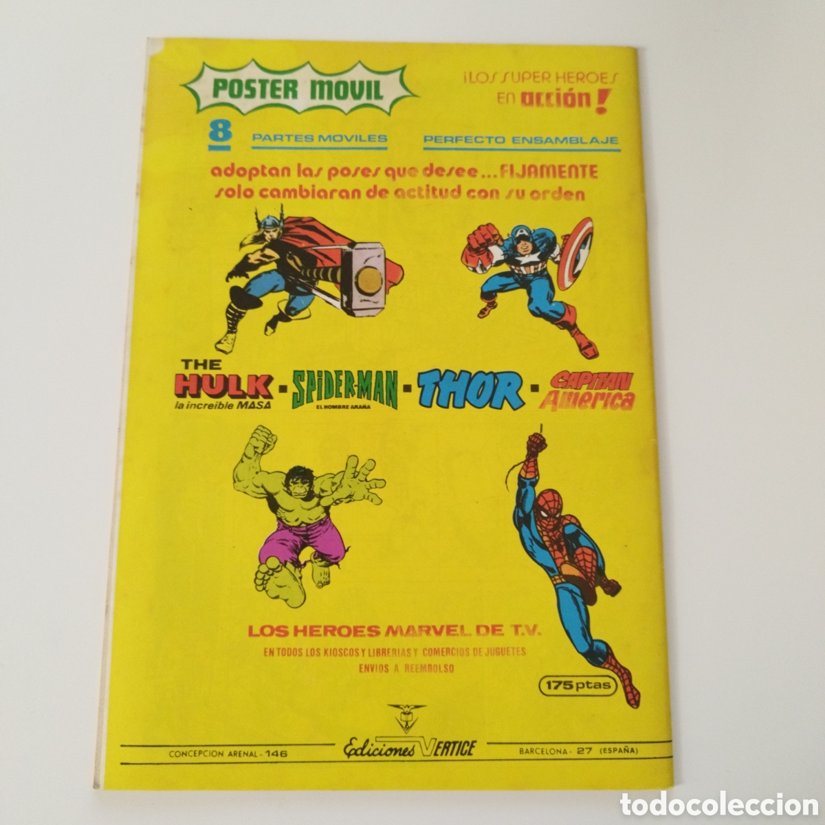 C&oacute;mics: FLASH GORDON / VOL 2 / # 18 / EDICIONES V&Eacute;RTICE / 1980 - Foto 3