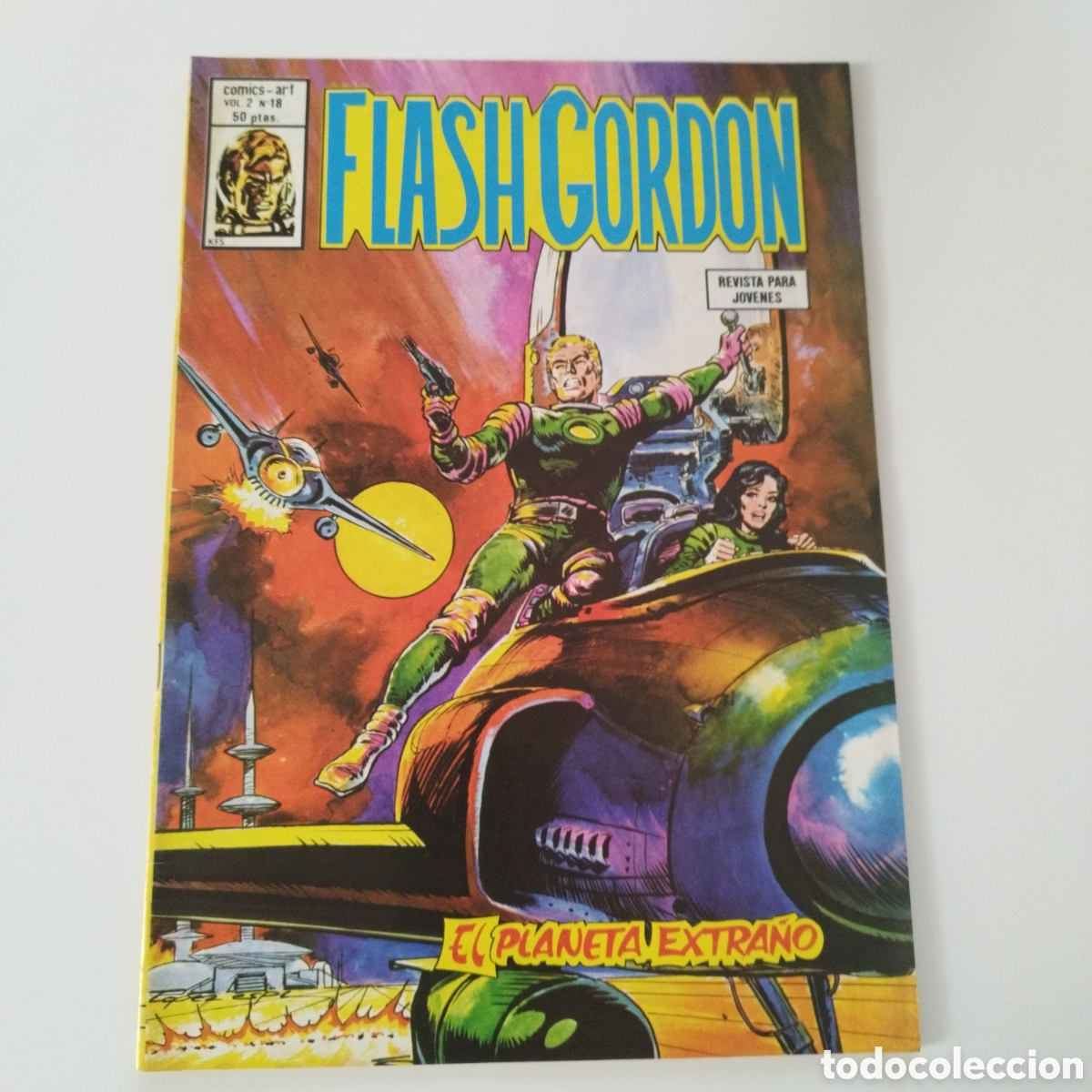 C&oacute;mics: FLASH GORDON / VOL 2 / # 18 / EDICIONES V&Eacute;RTICE / 1980 - Foto 1