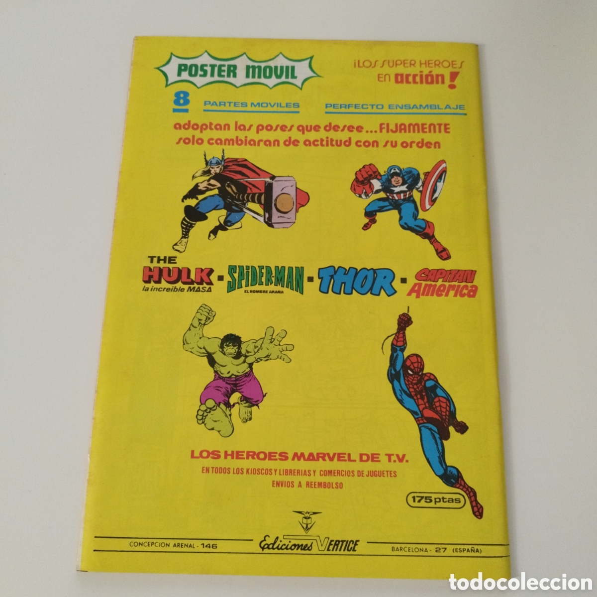 C&oacute;mics: FLASH GORDON / VOL 2 / # 19 / EDICIONES V&Eacute;RTICE / 1980 - Foto 3
