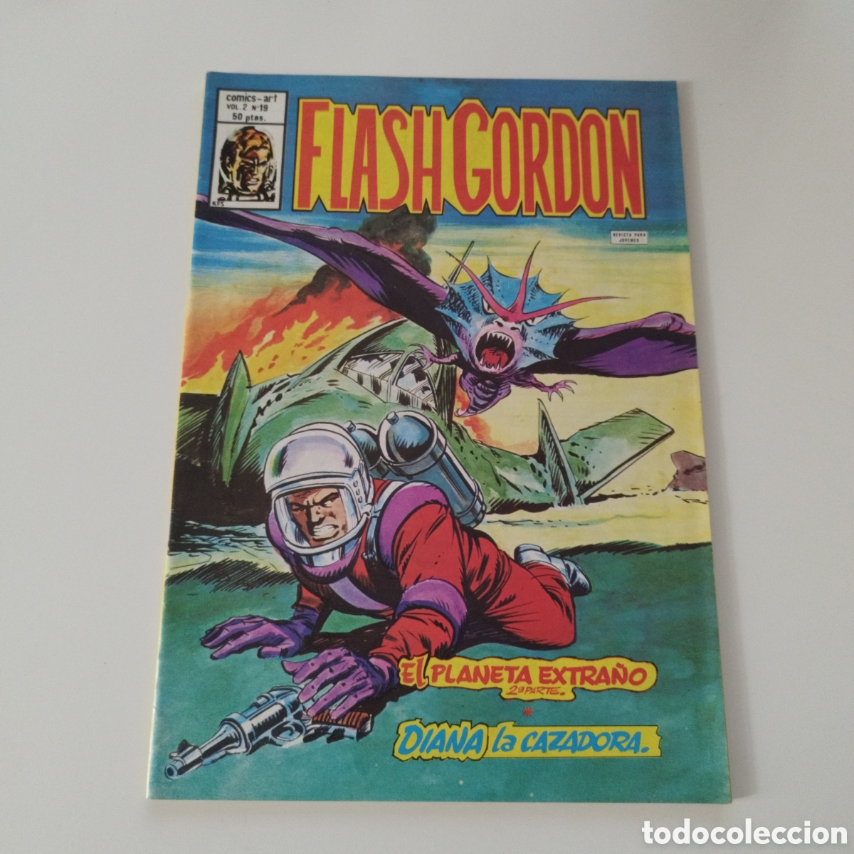 C&oacute;mics: FLASH GORDON / VOL 2 / # 19 / EDICIONES V&Eacute;RTICE / 1980 - Foto 1