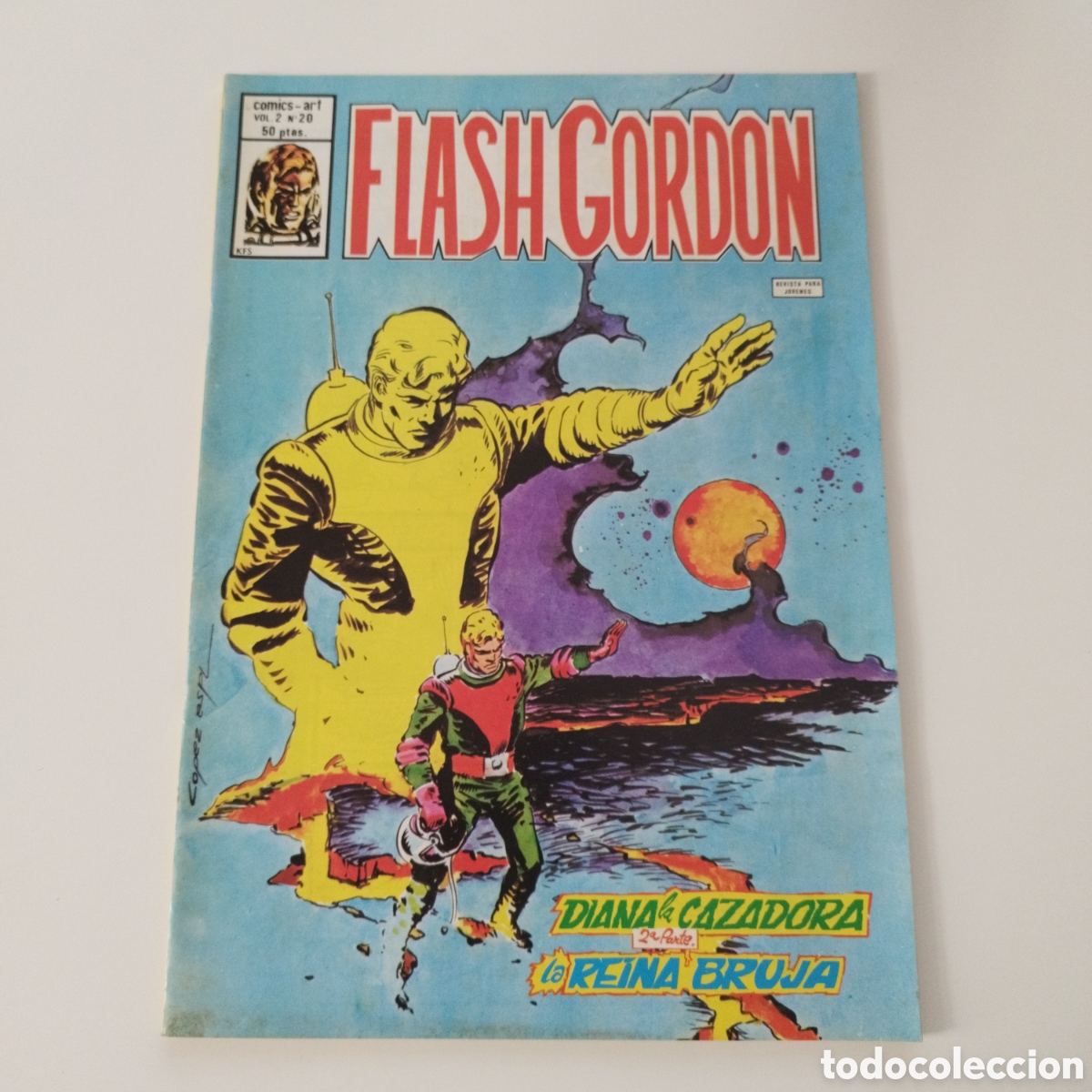 C&oacute;mics: FLASH GORDON / VOL 2 / # 20 / EDICIONES V&Eacute;RTICE / 1980 - Foto 1