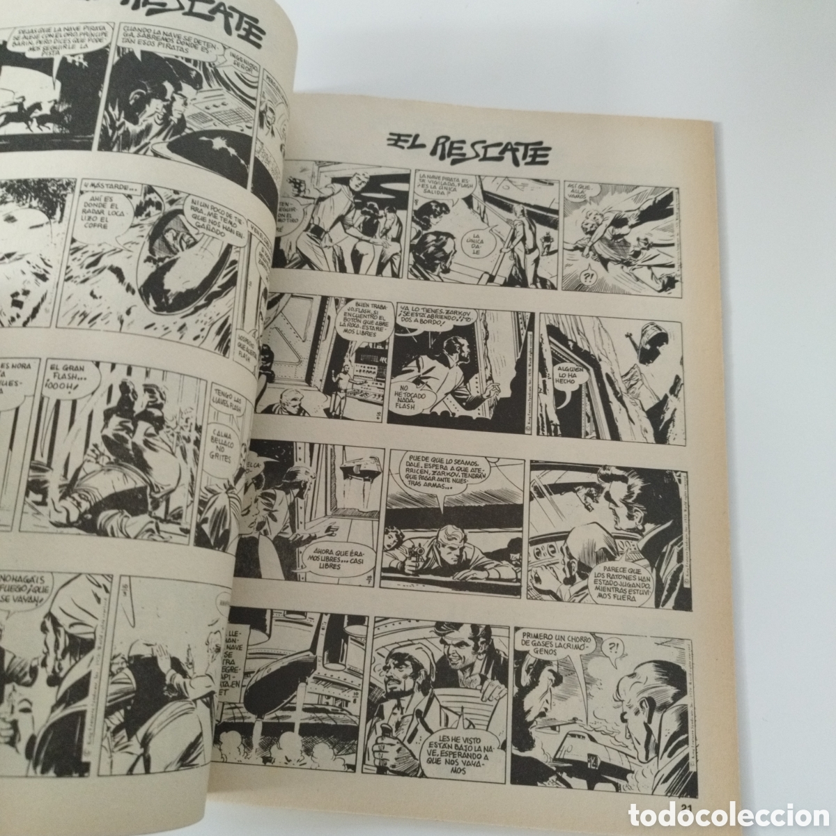 C&oacute;mics: FLASH GORDON / VOL 2 / # 21 / EDICIONES V&Eacute;RTICE / 1980 - Foto 2