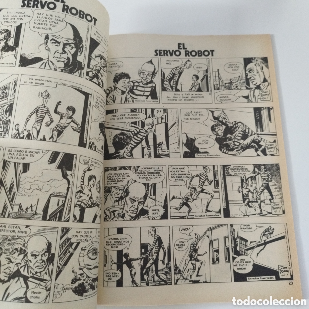 C&oacute;mics: FLASH GORDON / VOL 2 / # 23 / EDICIONES V&Eacute;RTICE / 1980 - Foto 2