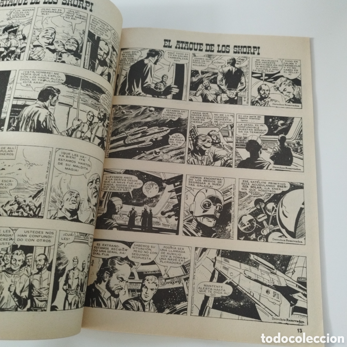 C&oacute;mics: FLASH GORDON / VOL 2 / # 24 / EDICIONES V&Eacute;RTICE / 1980 - Foto 2