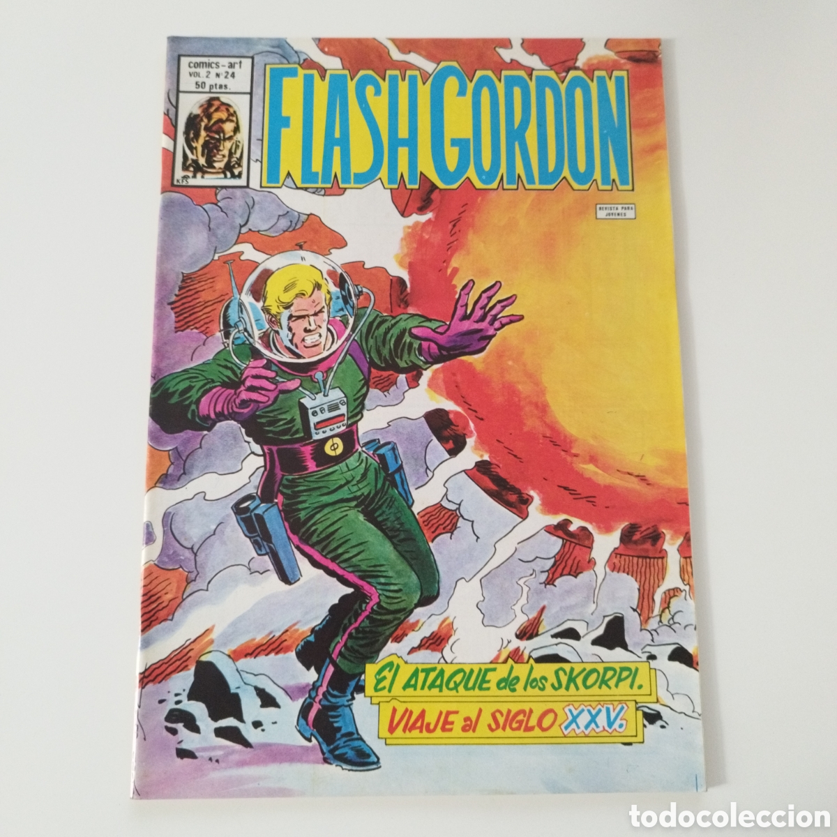 C&oacute;mics: FLASH GORDON / VOL 2 / # 24 / EDICIONES V&Eacute;RTICE / 1980 - Foto 1