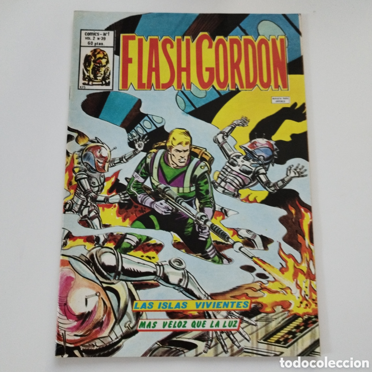 C&oacute;mics: FLASH GORDON / VOL 2 / # 39 / EDICIONES V&Eacute;RTICE / 1980 - Foto 1