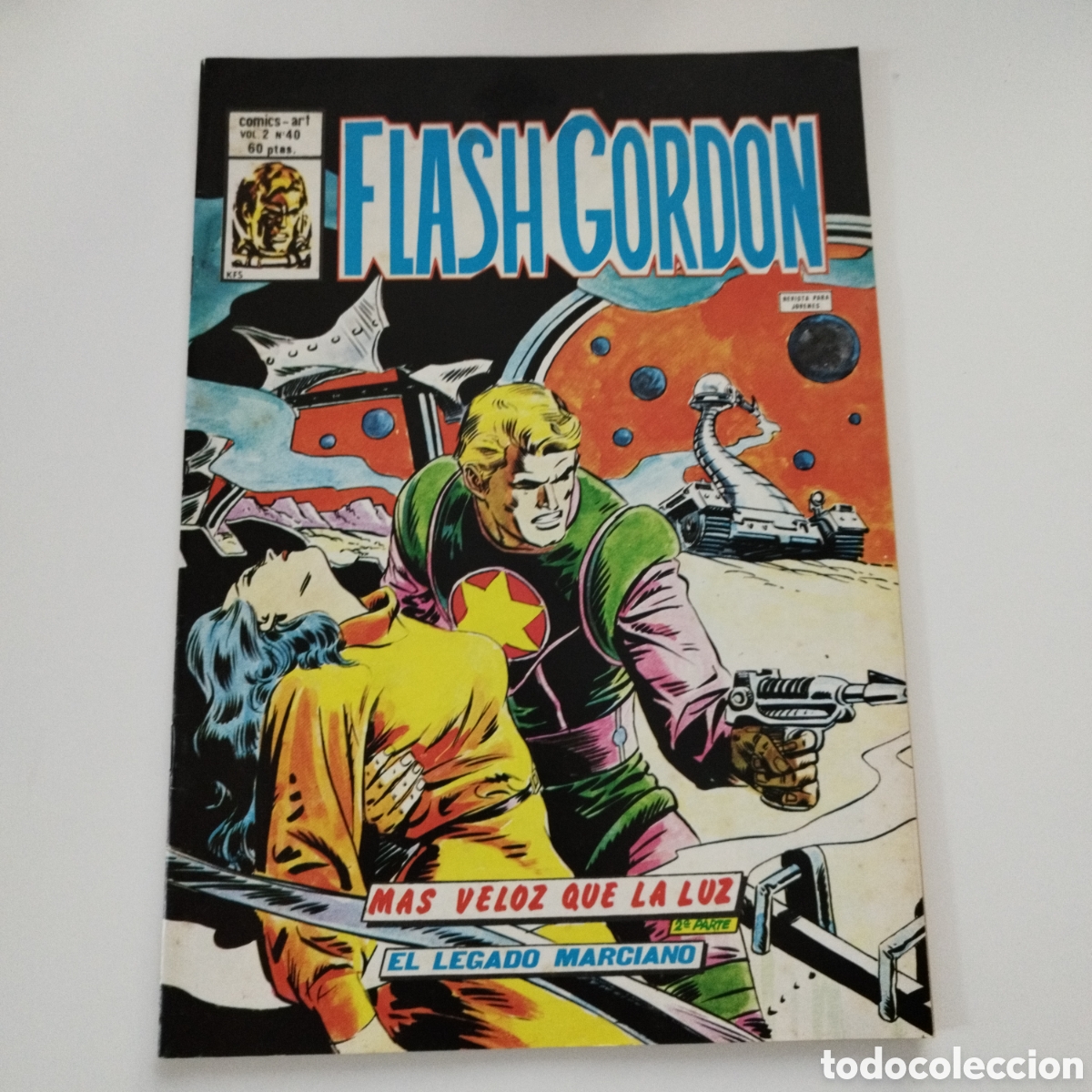 Comics : FLASH GORDON / VOL 2 / # 40 / EDICIONES V&Eacute;RTICE / 1980