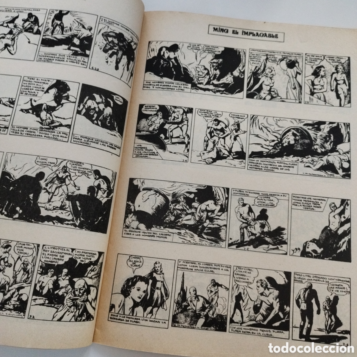 C&oacute;mics: FLASH GORDON / VOL 2 / # 41 / EDICIONES V&Eacute;RTICE / 1980 - Foto 2