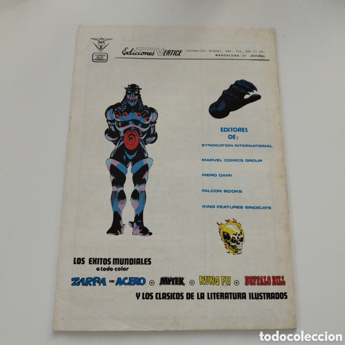 C&oacute;mics: FLASH GORDON / VOL 2 / # 41 / EDICIONES V&Eacute;RTICE / 1980 - Foto 3