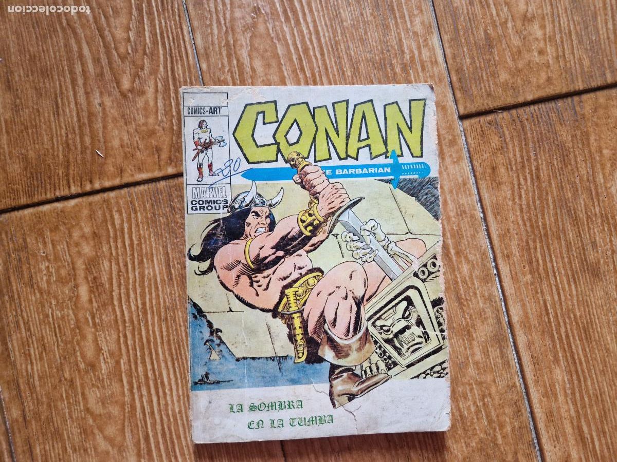 C&oacute;mics: CONAN - N&ordm; 16 - LA SOMBRA EN LA TUMBA - EDICIONES VERTICE VOLUMEN 1 - Foto 1