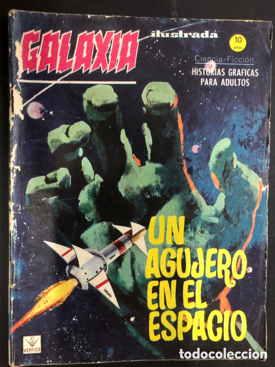 C&oacute;mics: COMIC GALAXIA N&ordm; 13 FORMATO GRAPA EDITORIAL VERTICE - Foto 1