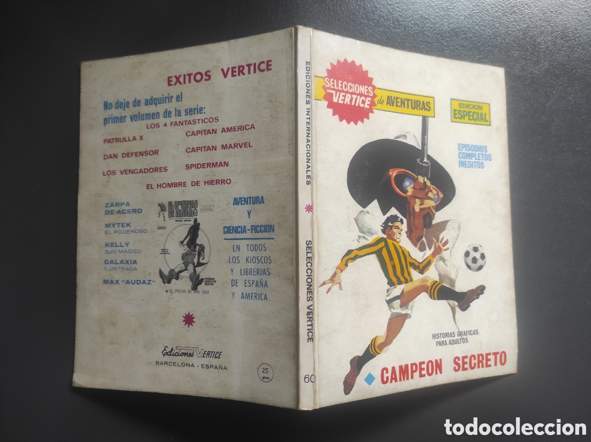 C&oacute;mics: Campe&oacute;n secreto Ediciones V&eacute;rtice Taco.Selecciones V&eacute;rtice. - Foto 4