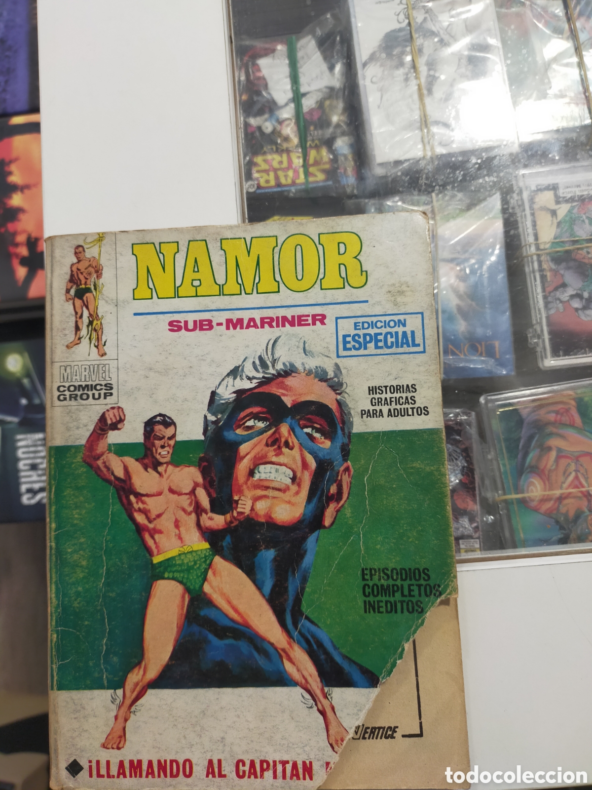 C&oacute;mics: NAMOR LLAMANDO AL CAPITAN MARVEL TACO VERTICE - Foto 1